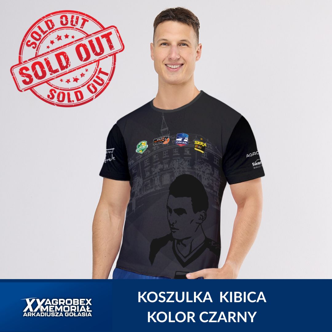 Koszulka kibica kolor czarny