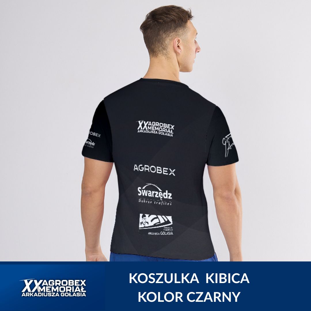 Koszulka kibica kolor czarny - obrazek 2