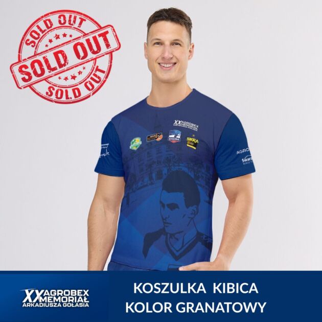 Koszulka kibica kolor granatowy